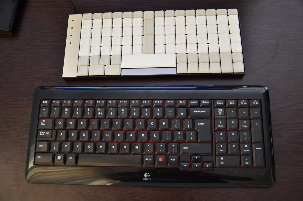 TypeMatrix vs K350